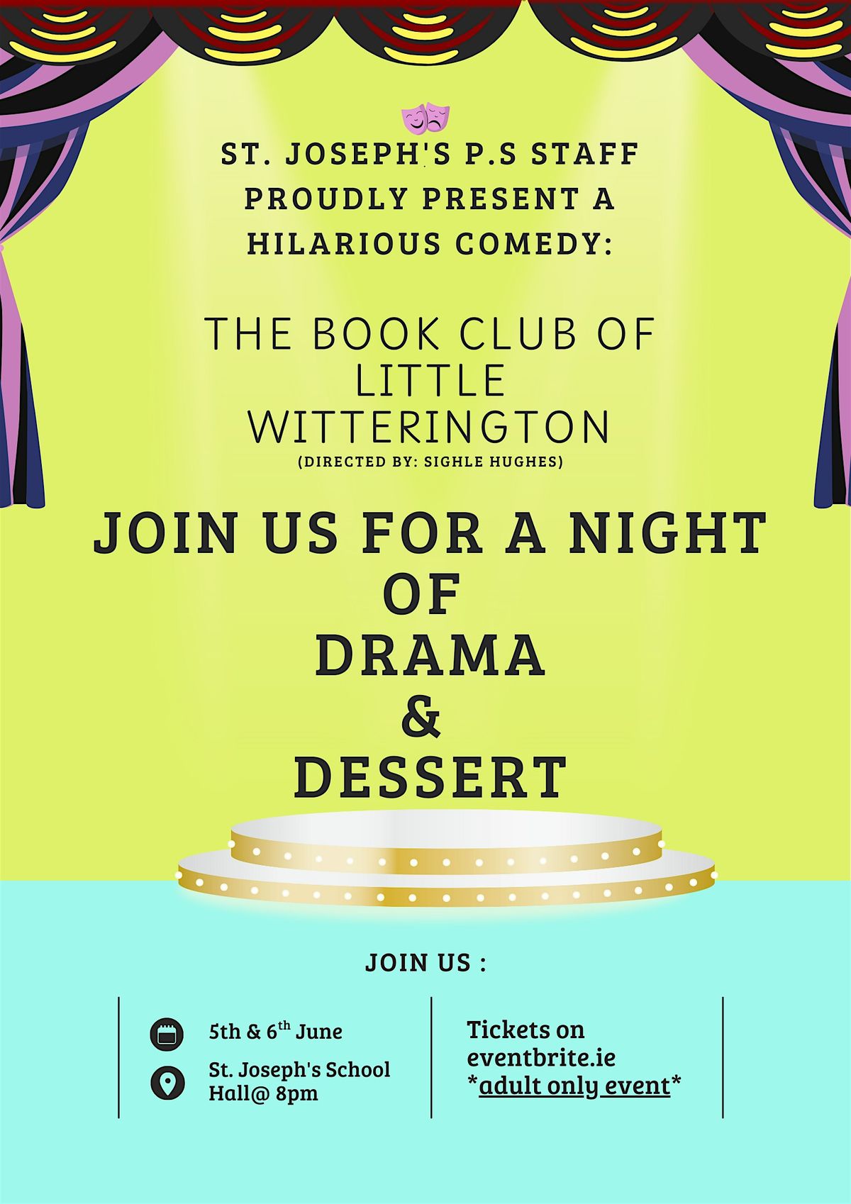 Drama and Dessert, 5 June | Event in Ballinrobe | AllEvents