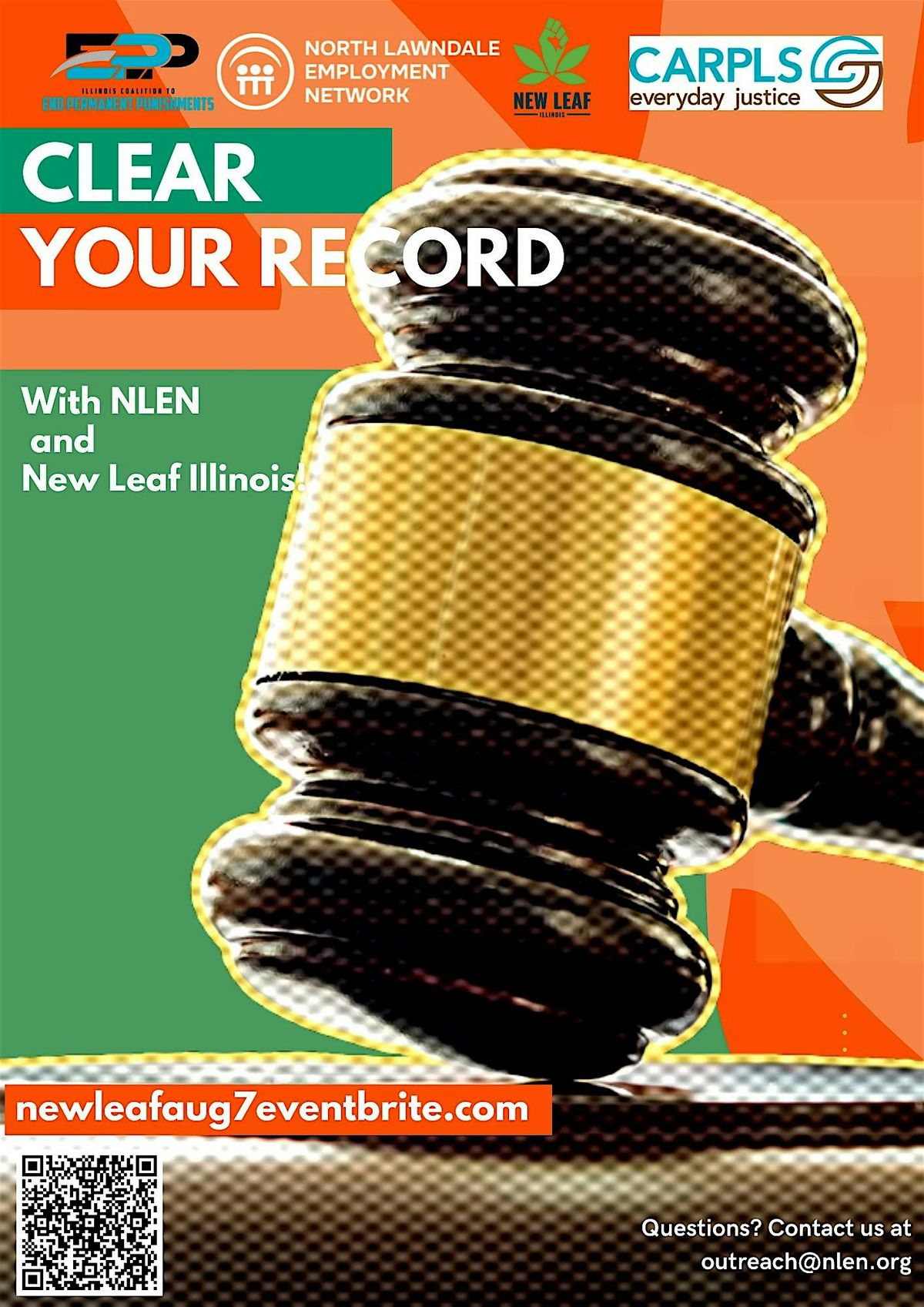 Clear Your Record With NLEN & New Leaf Illinois!, 7 August | Event in Chicago | AllEvents