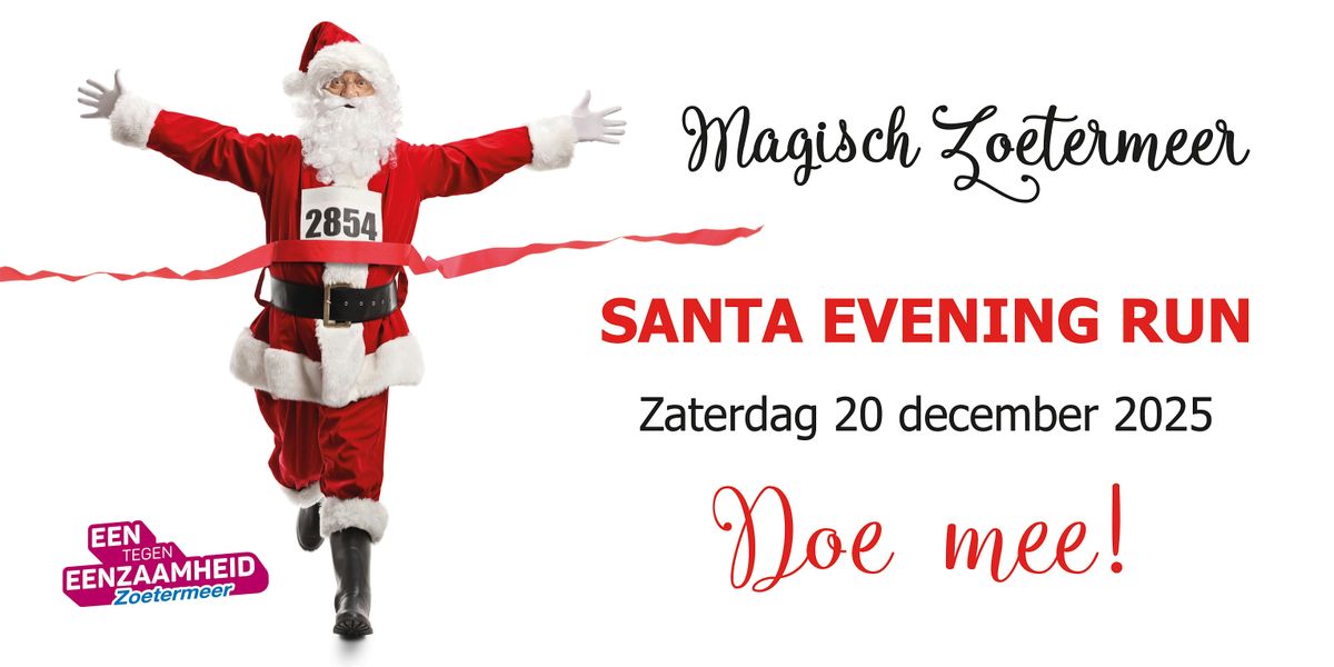 Santa Evening Run 2025, 20 December | Event in Zoetermeer | AllEvents