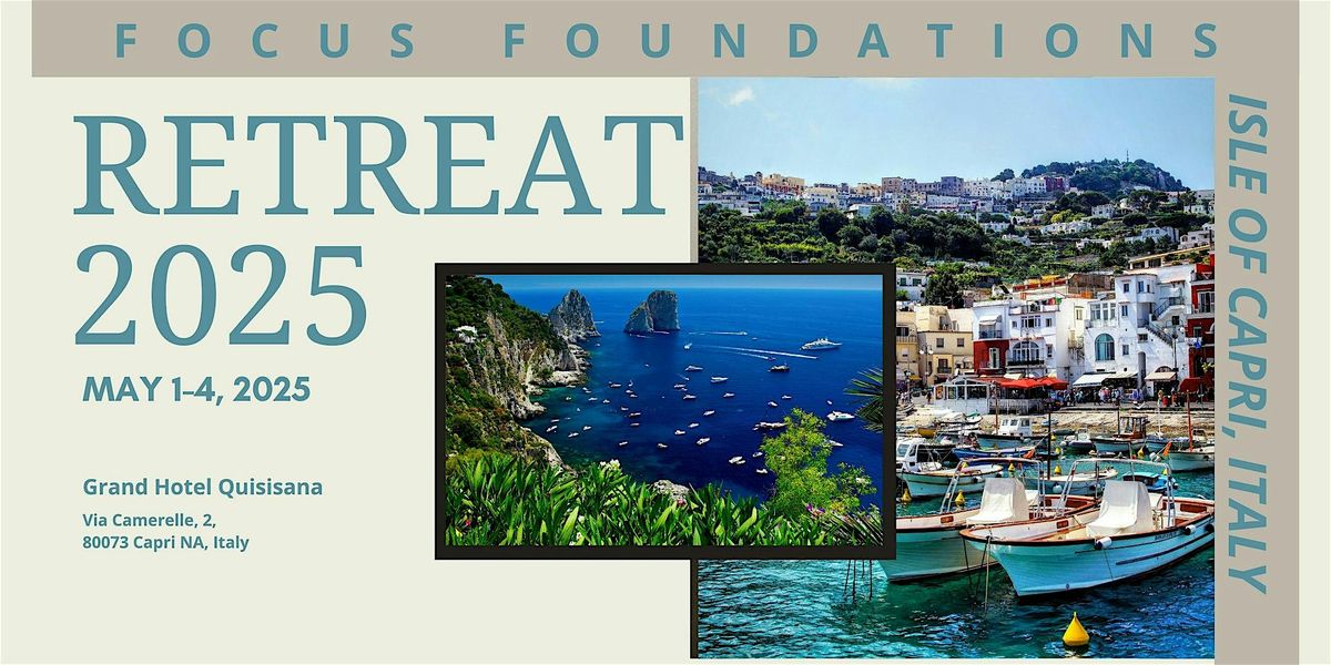 FOCUS FOUNDATIONS RETREAT 2026 - CABO, MEXICO, 30 April | Event in San José del Cabo | AllEvents