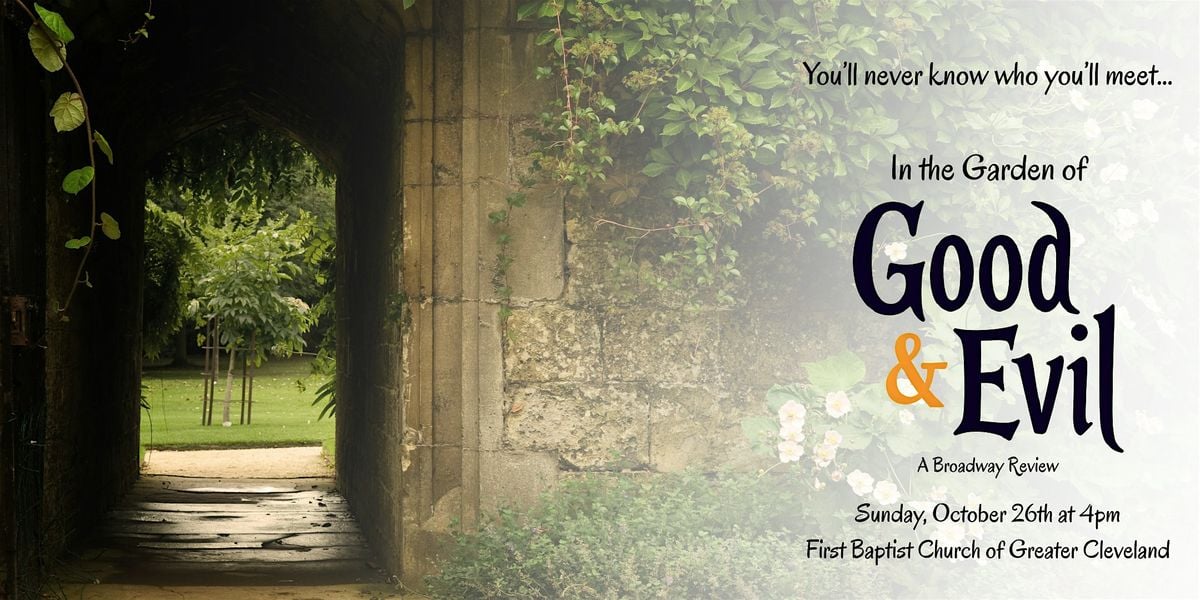 An Afternoon in the Garden of Good & Evil, 26 October | Event in Cleveland | AllEvents