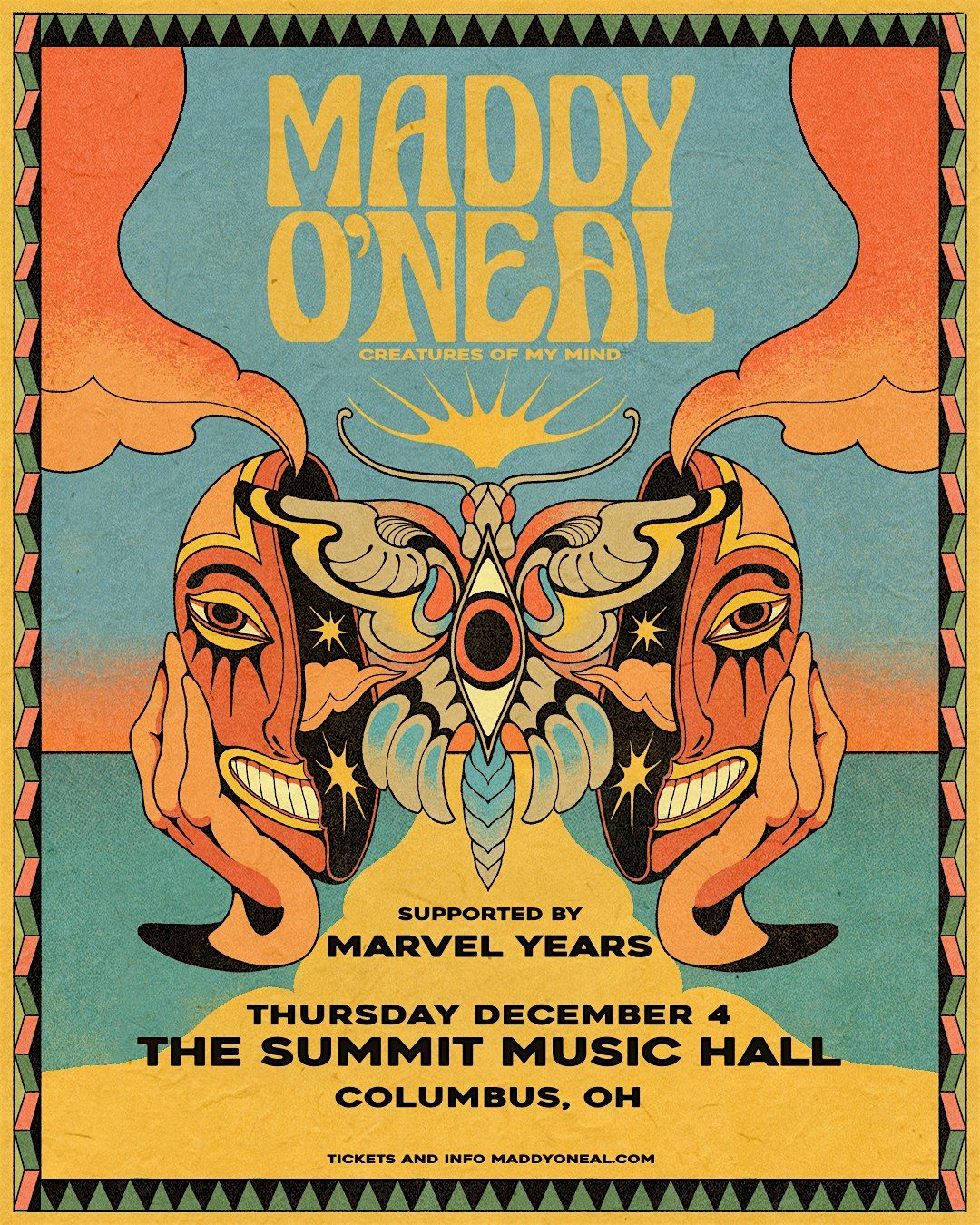 RE:CHARGE - Maddy O'Neal Creatures Of My Mind Tour, 4 December | Event in Columbus | AllEvents