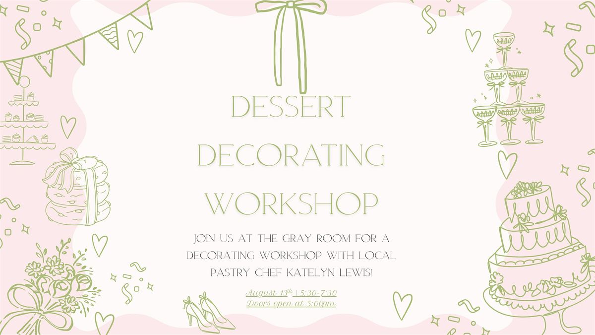 Dessert Decorating Workshop, 13 August | Event in New Smyrna Beach | AllEvents