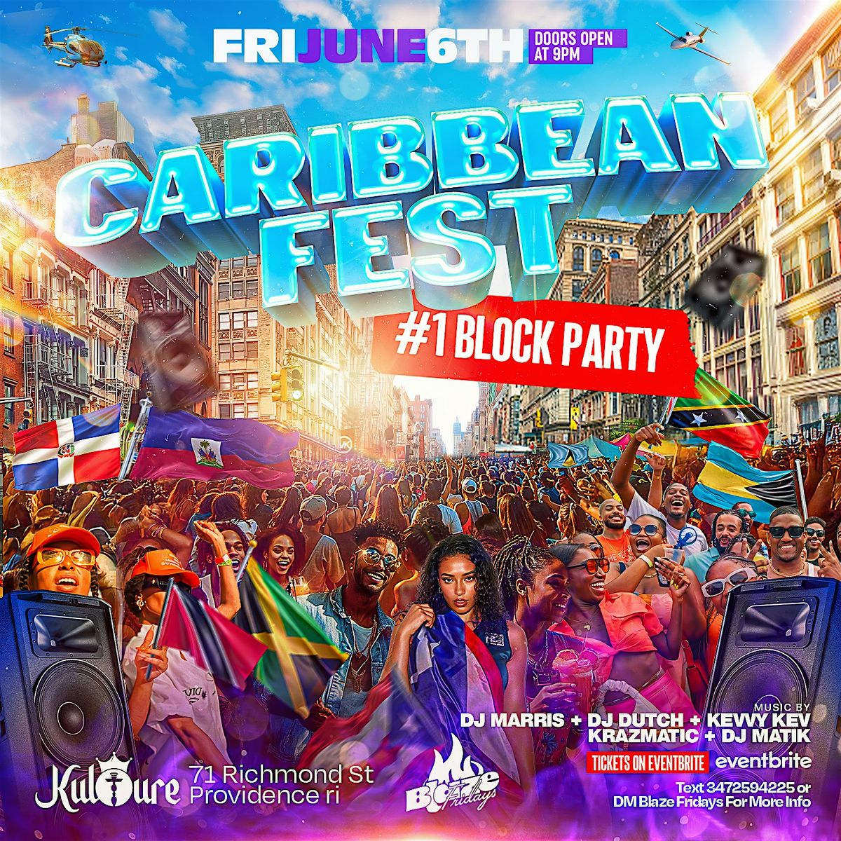 CARIBBEAN FEST + BLOCK PARTY, 6 June | Event in Providence | AllEvents
