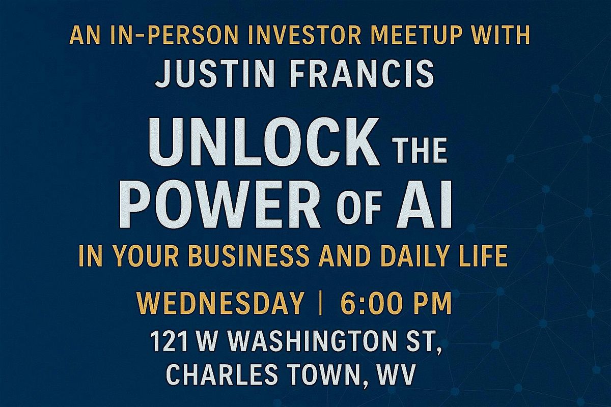 Unlock the Power of AI in Business & Real Estate, 26 June | Event in Charles Town | AllEvents