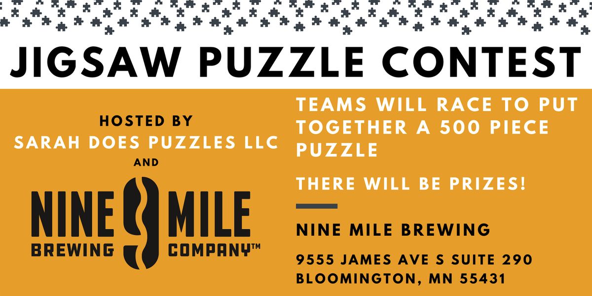 Team Jigsaw Puzzle Contest at Nine Mile Brewing - August 2025, 5 August | Event in Bloomington | AllEvents