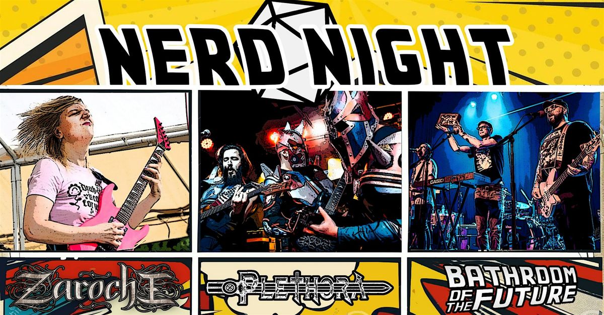 NERD NIGHT feat. Zarochi - PLETHORA - Bathroom Of The Future | Event in Hamtramck | AllEvents