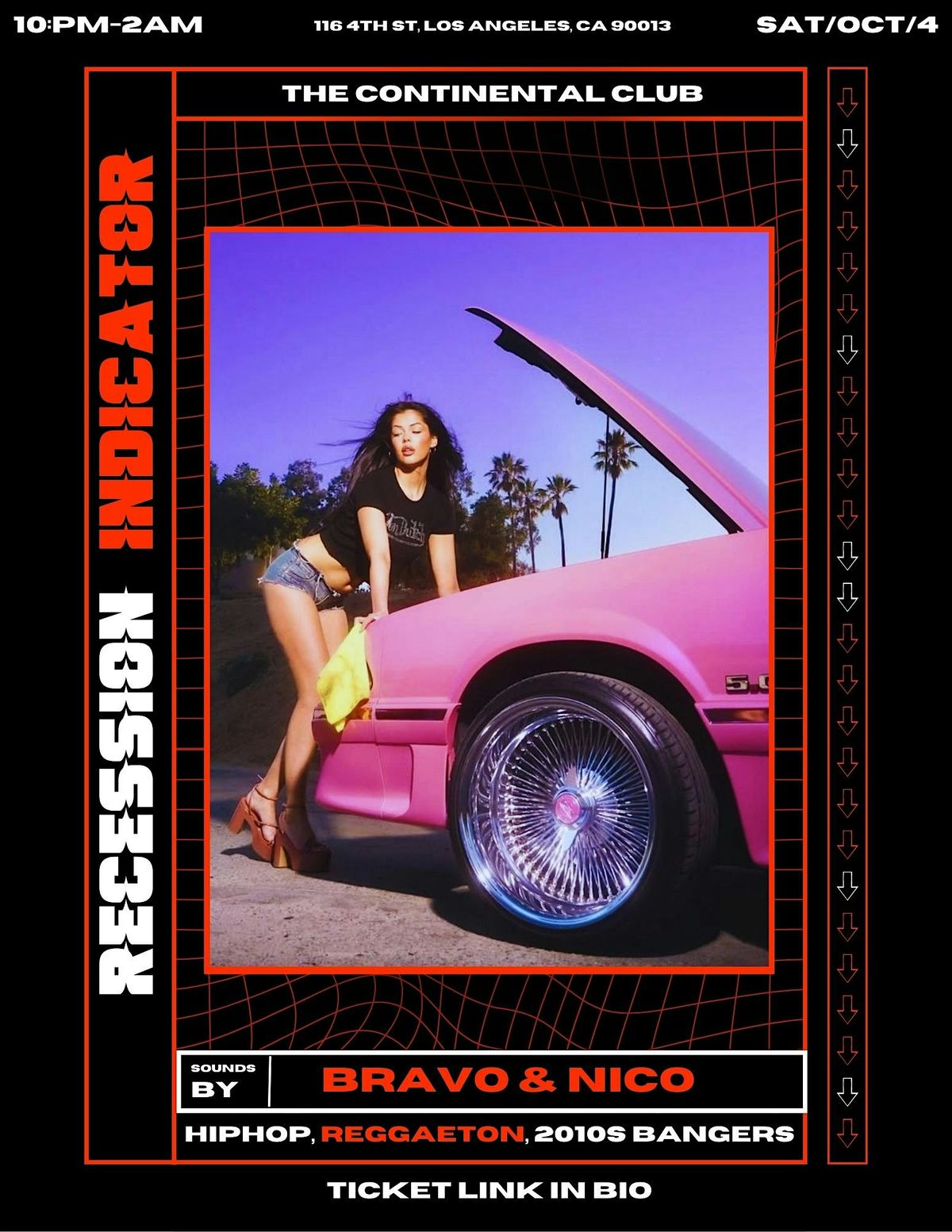 Recession Indicator: 2010s HipHop, Latin, and Pop | Event in Los Angeles | AllEvents