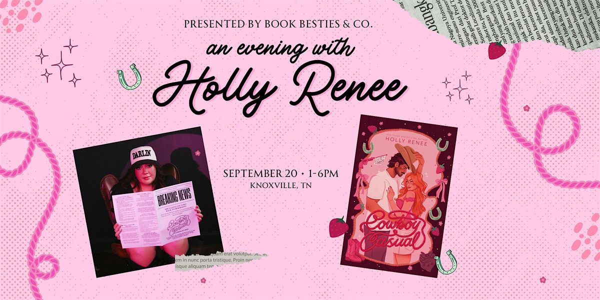 An Evening with Holly Renee hosted by Book Besties & Co., 20 September | AllEvents