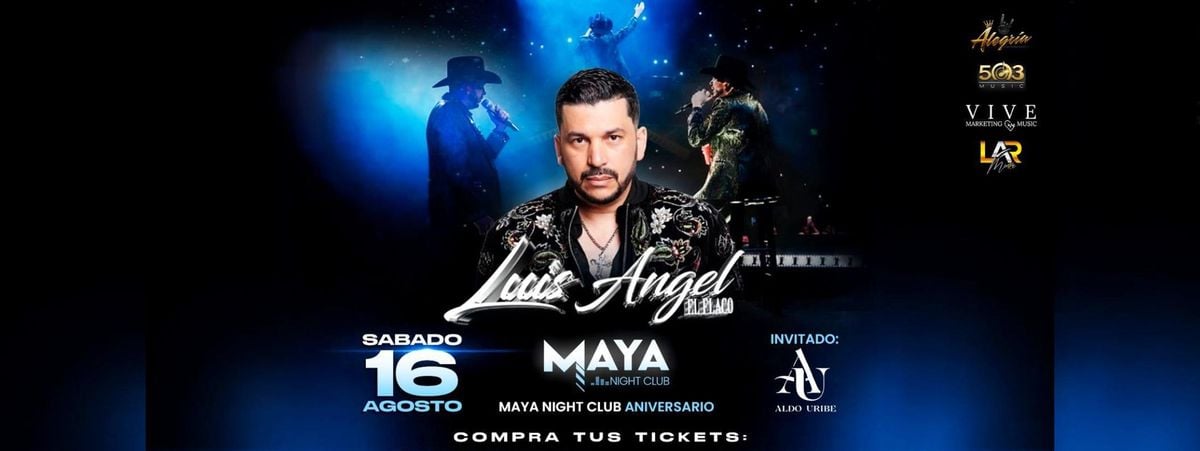 LUIS ANGEL EL FLACO EN CLUB MAYA | Event in Redwood City | AllEvents