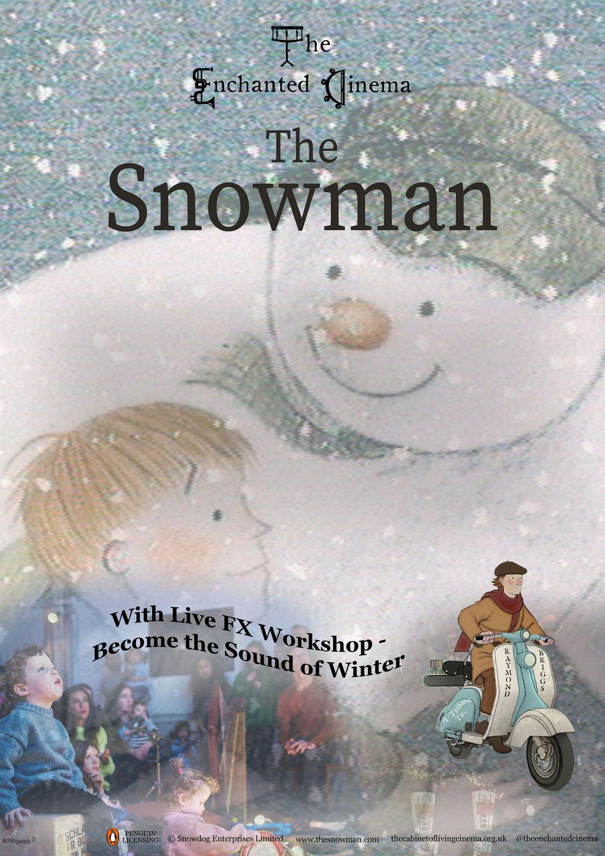 The Enchanted Cinema @ Abney - The Snowman (Interactive), 14 December | Event in London | AllEvents