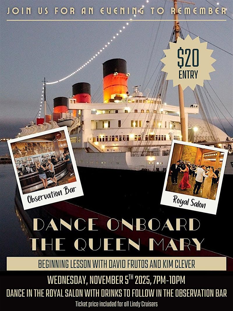 Swing Dance on the Queen Mary, 5 November | Event in Long Beach | AllEvents