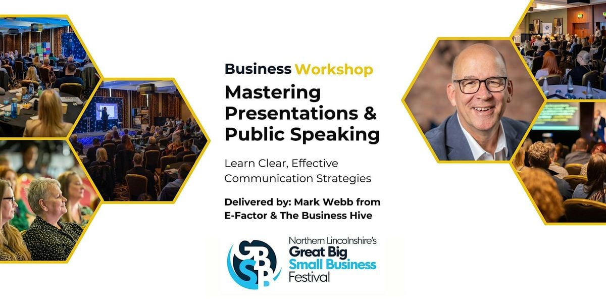 Business Workshop - Mastering Presentations & Public Speaking, 30 September | Event in Brigg | AllEvents