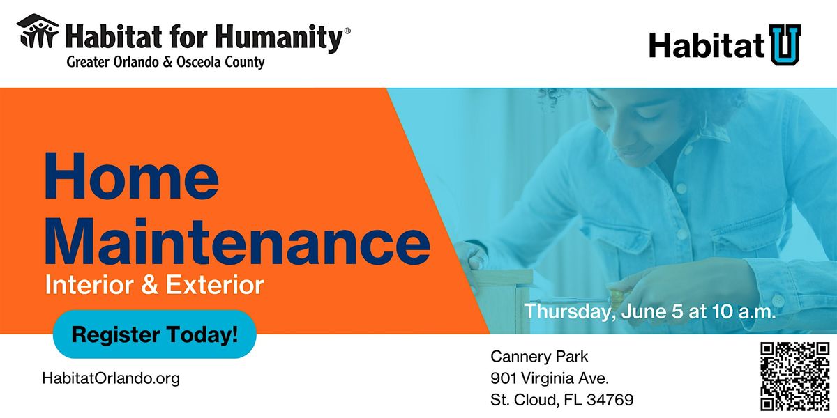 Habitat U Home Maintenance 101 - City of St. Cloud | Event in St. Cloud | AllEvents