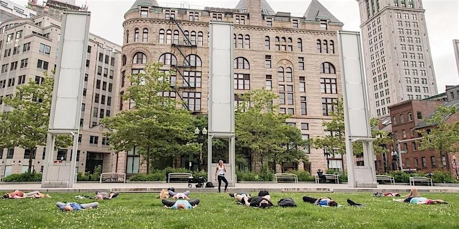 HWX Summer Series: Yoga x Healthworks on The Greenway, 2 June | Event in Boston | AllEvents