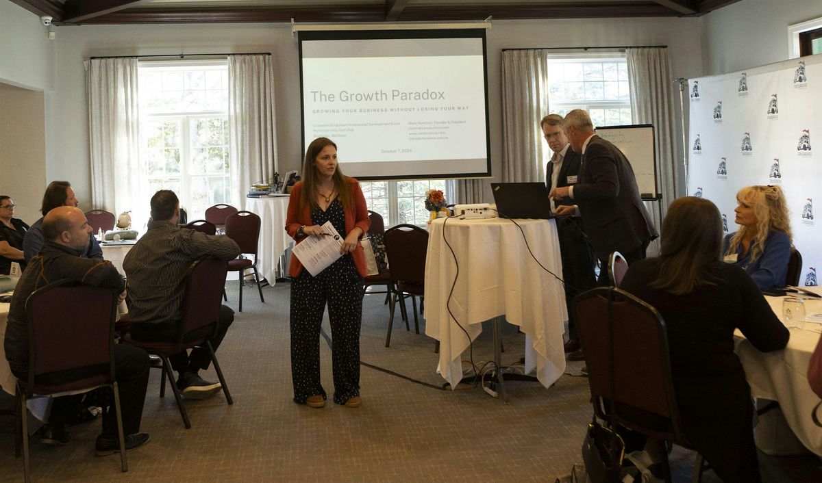 The Crusaders Connection Professional Development and Networking Event, 6 October | Event in Northville | AllEvents