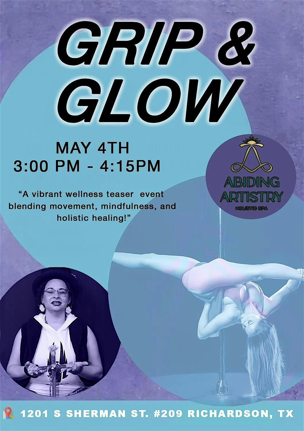 Grip and Glow, 4 May | Event in Richardson | AllEvents
