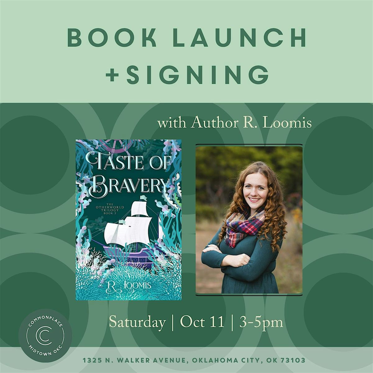 Book Launch + Signing with Author R. Loomis, 11 October | Event in Oklahoma City | AllEvents