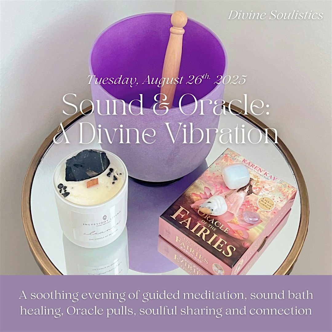 Sound & Oracle: A Divine Vibration, 26 August | Event in Bolton | AllEvents