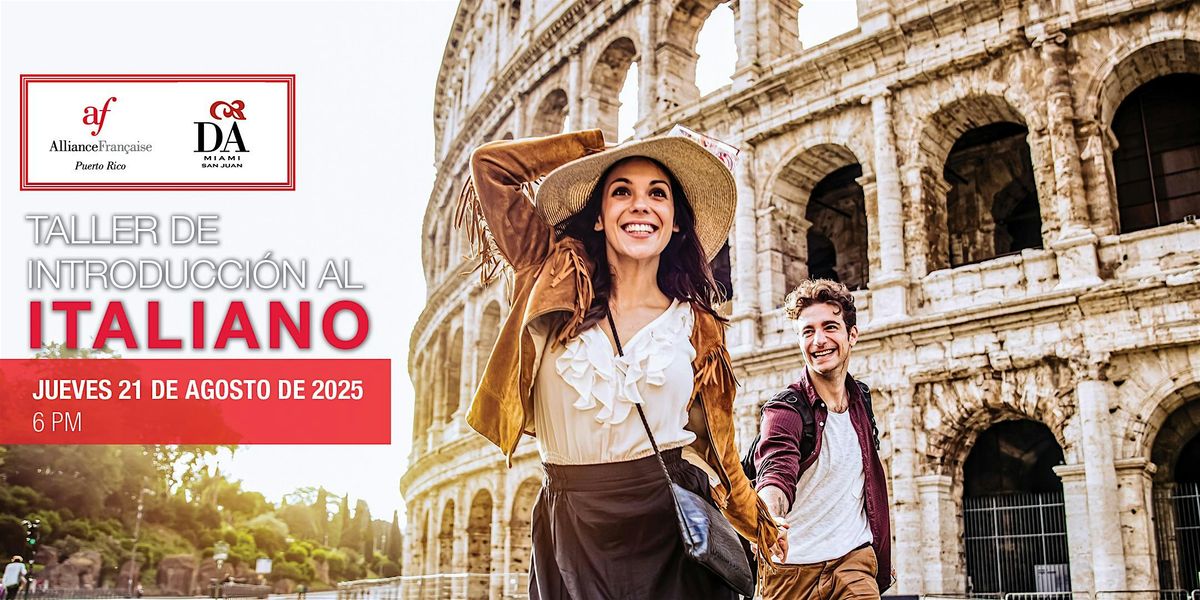 Taller de Introducción al Italiano para Adultos Principiantes, 21 August | Event in San Juan | AllEvents
