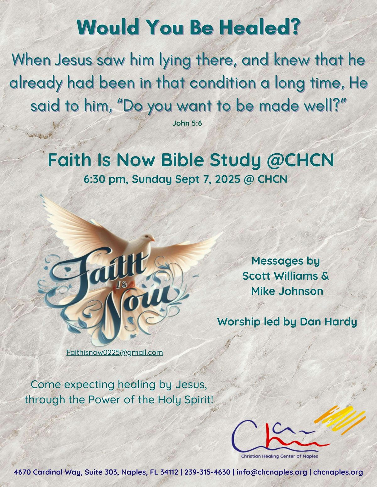 Would You Be Healed?, 7 October | Event in Naples | AllEvents