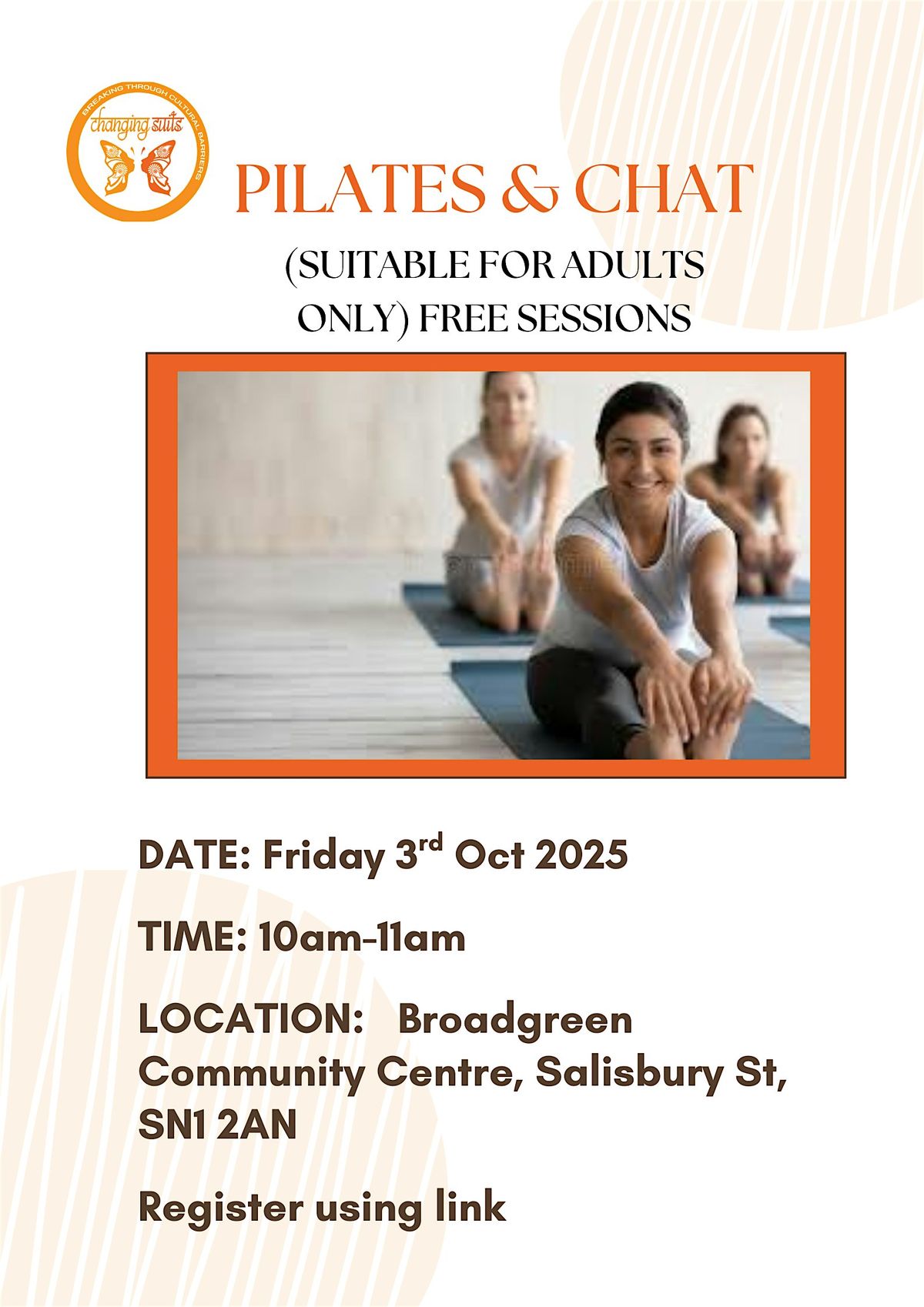 Pilates & Chat, 3 October | Event in Swindon | AllEvents