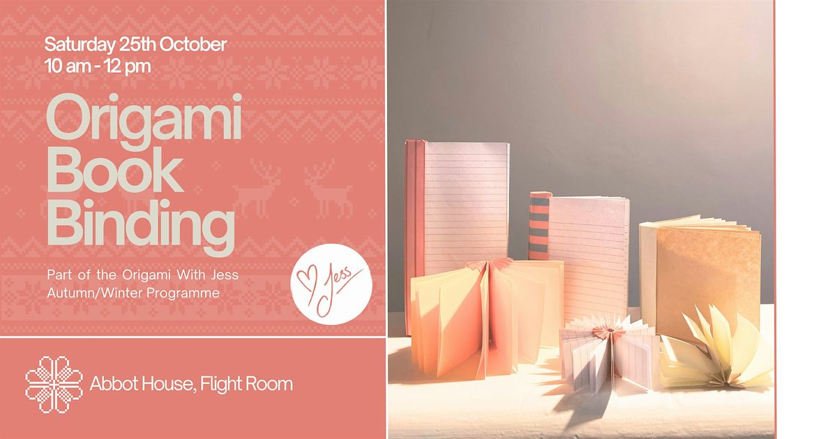 Origami With Jess - Book Binding!, 25 October | Event in Dunfermline | AllEvents