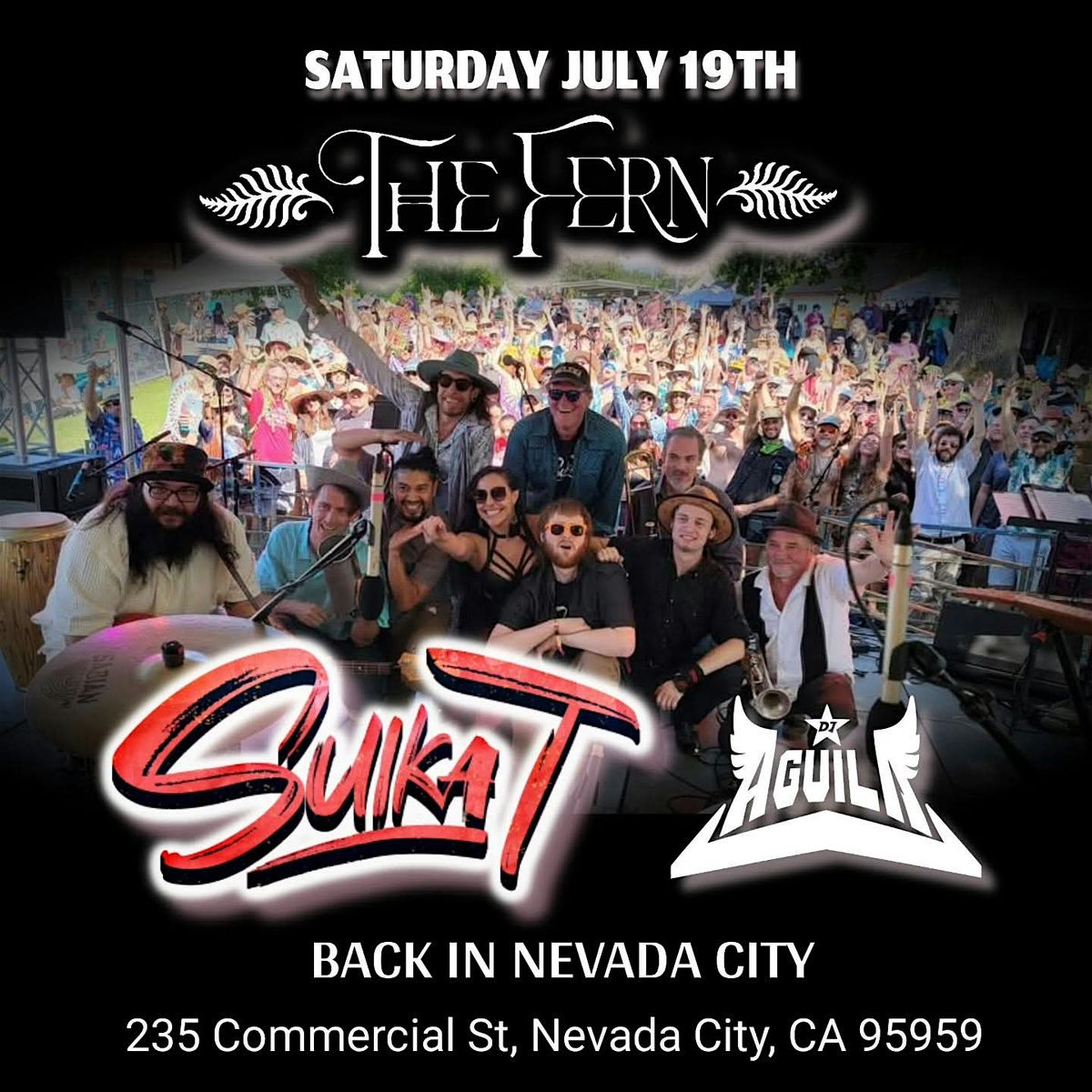 Suika T. LIVE AT THE FERN, 19 July | Event in Nevada City | AllEvents