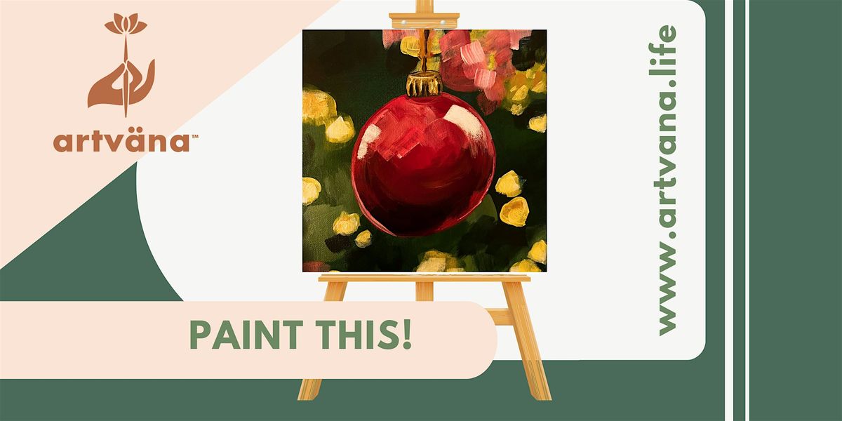 Artvana Holiday Sip & Paint art class at Ocean5 in Gig Harbor November 2025, 13 November | Event in Gig Harbor