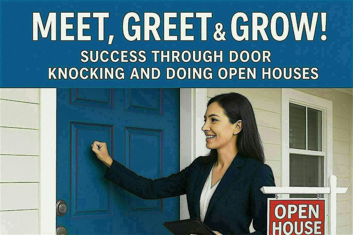 MEET. GREET. & GROW! Success through Door Knocking & Open Houses, 22 October | Event in Oshawa | AllEvents