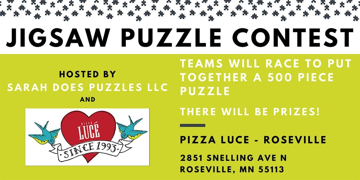 Team Jigsaw Puzzle Contest at Pizza Luce Roseville- June 2025, 12 June | Event in Roseville | AllEvents