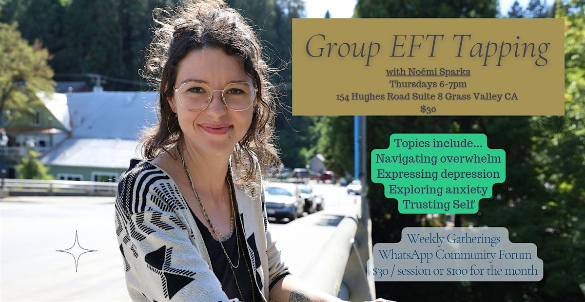 Group EFT Tapping Circle, 23 October | Event in Grass Valley | AllEvents