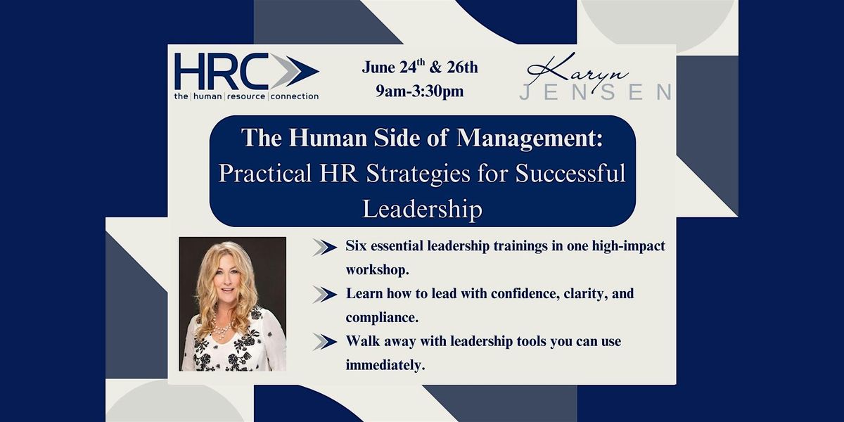 The Human Side of Management, 24 June | Event in Reno | AllEvents