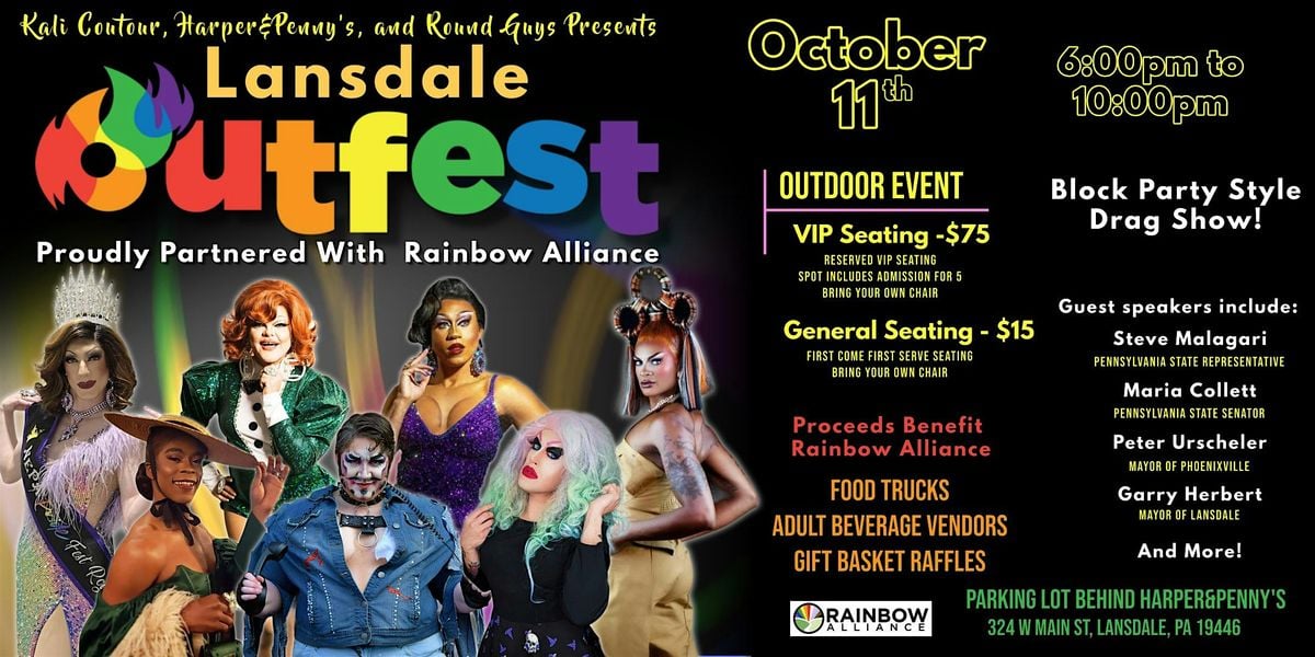 Lansdale Outfest 2025, 11 October | Event in Lansdale | AllEvents