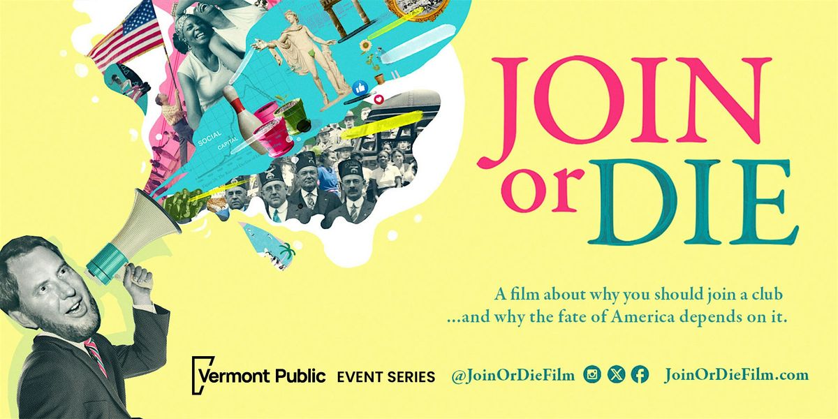 Brookfield | "Join or Die" Film screening and community-building mixer, 25 June | Event in Brookfield
