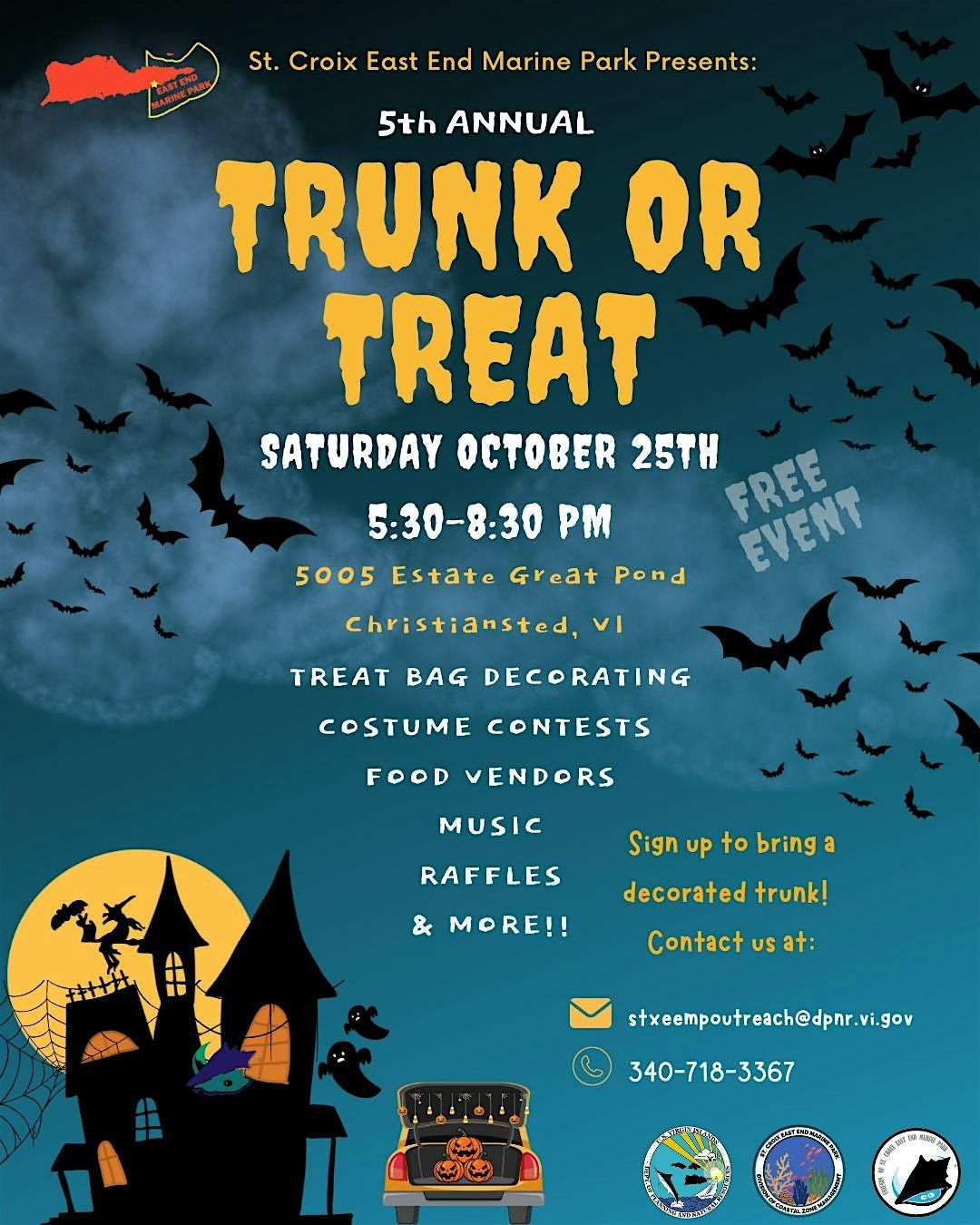 Trunk or Treat!, 25 October | Event in Christiansted | AllEvents