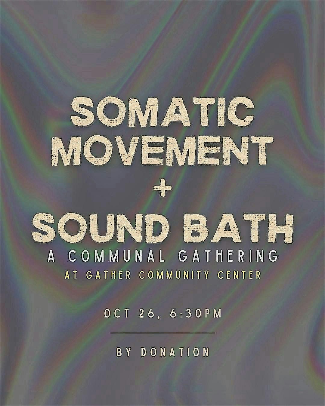 Somatic Movement & Sound Bath, 26 October | Event in Mobile | AllEvents