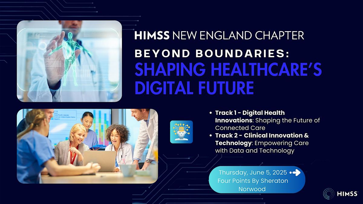 Beyond Boundaries: Shaping Healthcare's Digital Future, 5 June | Event in Norwood | AllEvents