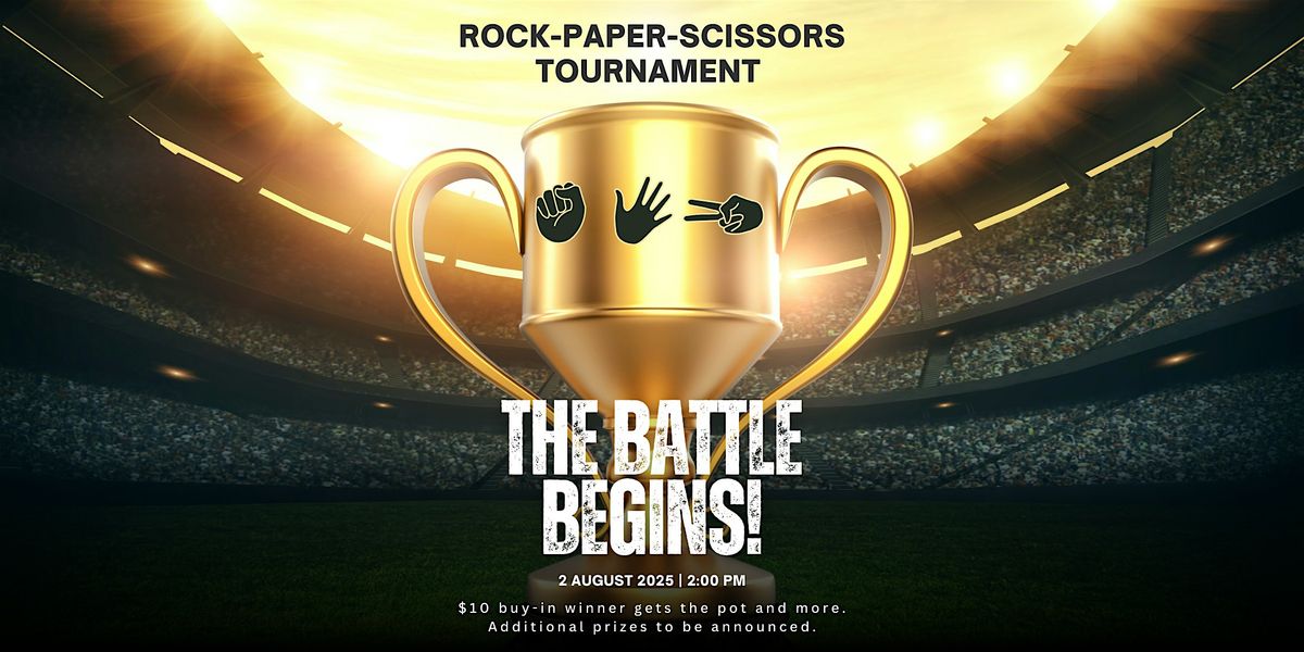 Rock–Paper–Scissors Tournament, 2 August | Event in Skowhegan | AllEvents