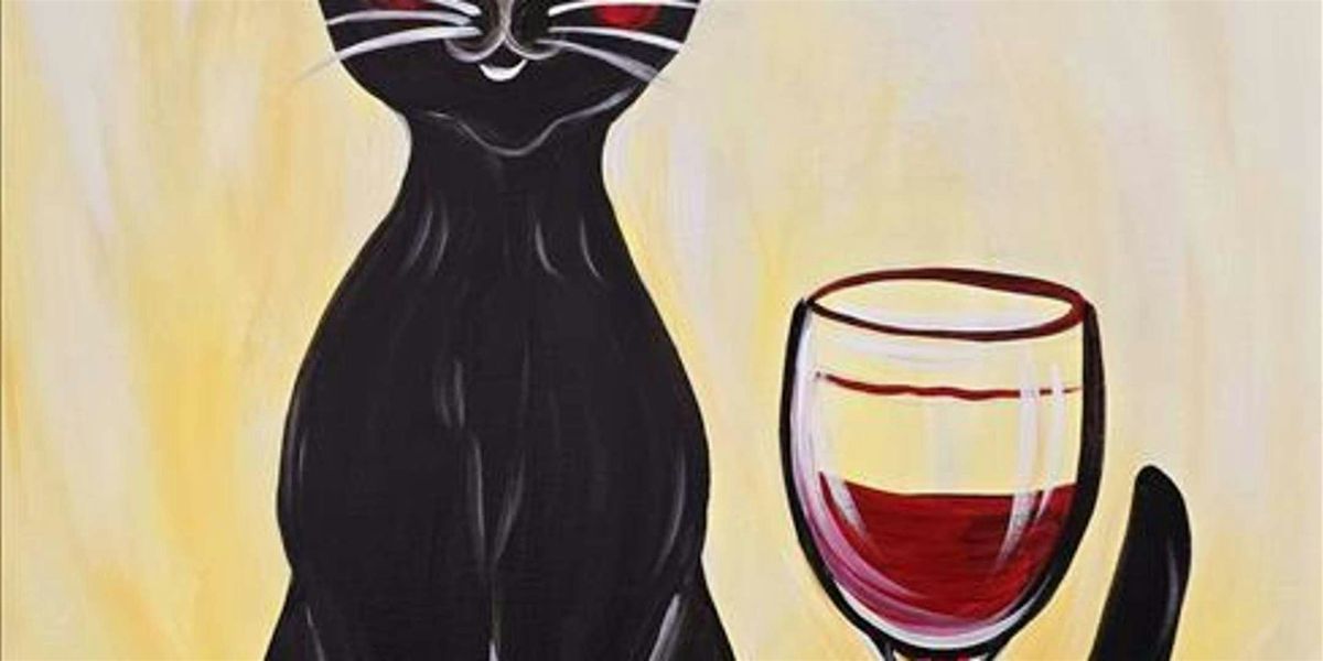 Cats Wine & Canvas - Paint and Sip by Classpop!™, 13 June | Event in Pearland | AllEvents