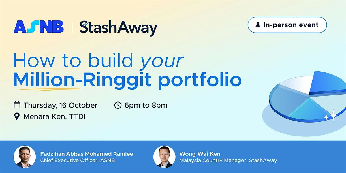 How to build your Million-Ringgit Portfolio, 16 October | Event in Kuala Lumpur | AllEvents