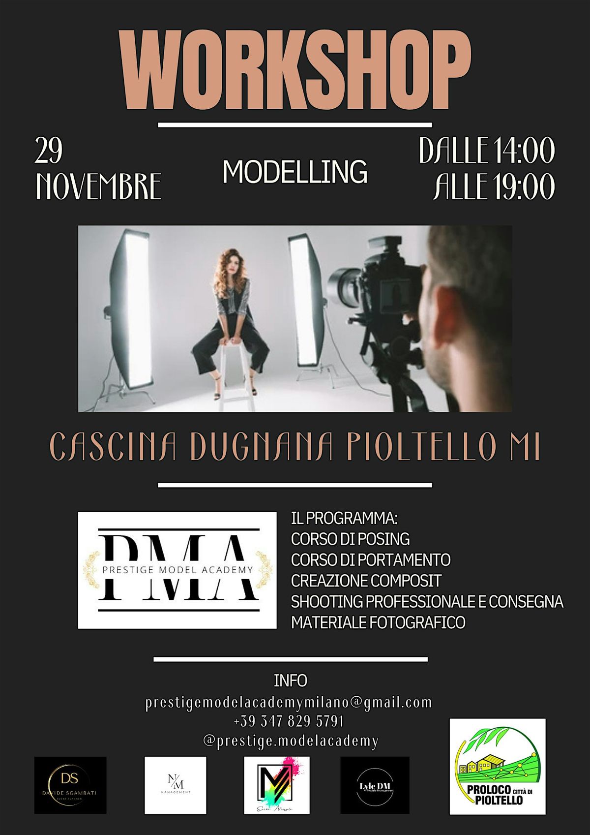 WORKSHOP MODA – 29 NOVEMBRE, 29 November | Event in Pioltello | AllEvents