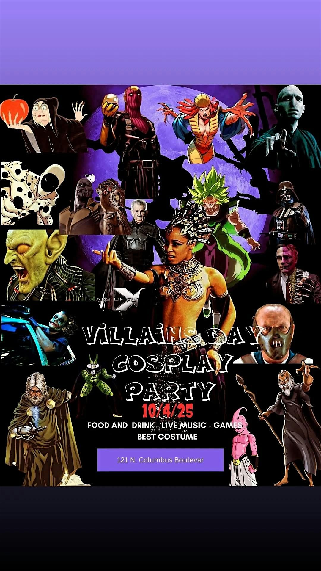 Villain's Day, 4 October | Event in Philadelphia | AllEvents
