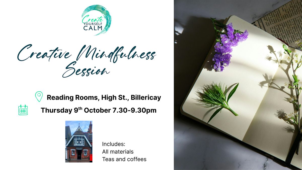 Creative Mindfulness Session | Event in Billericay | AllEvents