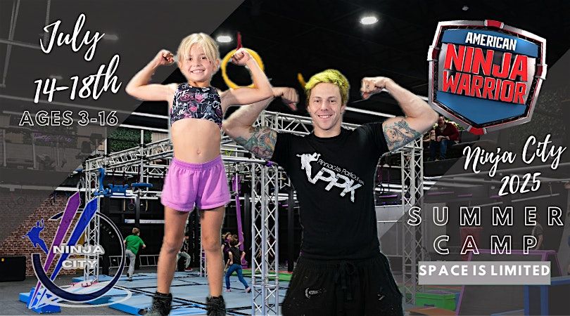Ninja City Summer Camp 2025, 14 July | Event in Sewell | AllEvents