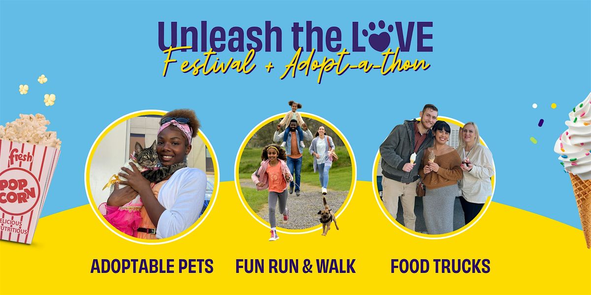 3rd Annual Unleash the LOVE: Festival & Adopt-a-thon, 7 February | Event in Walnut Creek | AllEvents