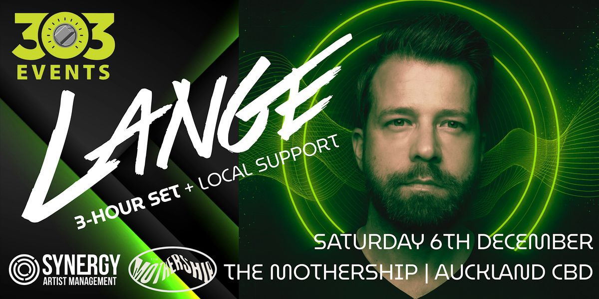 303 Events Pres. Lange, 6 December | Event in Auckland | AllEvents