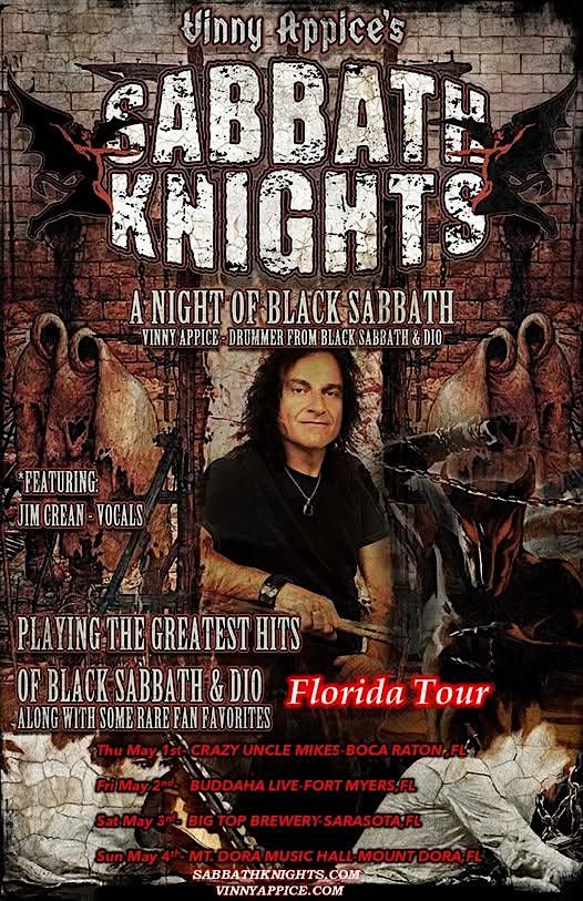 Vinny Appice's Sabbath Knights, 3 May | Event in Sarasota | AllEvents