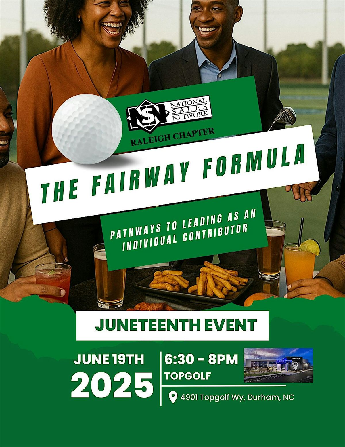 The Fairway Formula: Pathways to Leading as an Individual Contributor, 19 June | Event in Durham | AllEvents