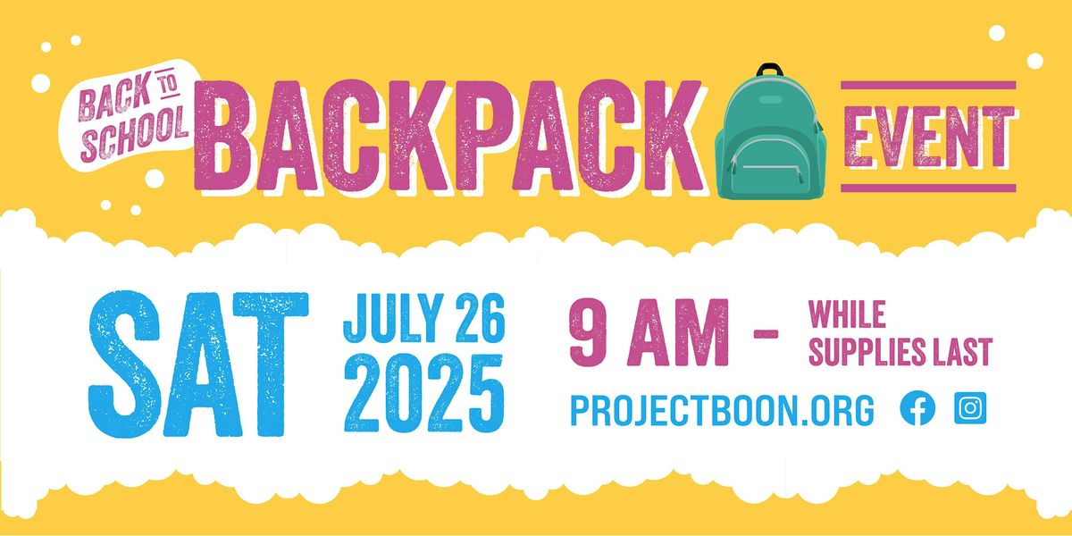 Volunteers needed for our upcoming Back-To-School Backpack event!, 26 July | Event in Riverside | AllEvents